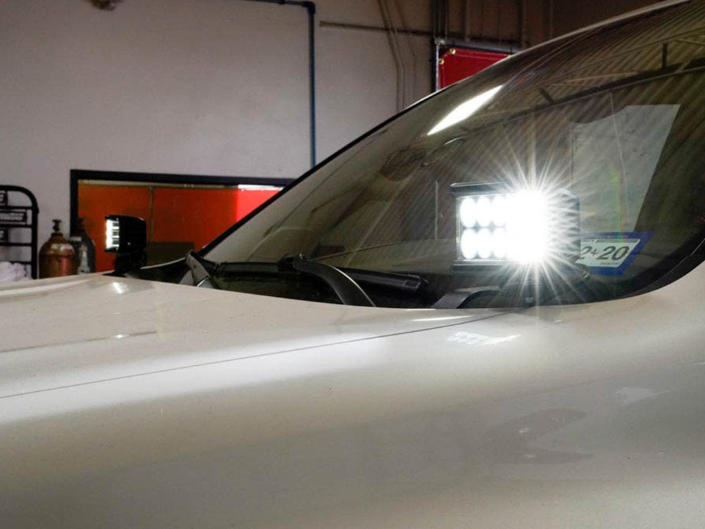 2010-2022 Lexus GX 460 Low Profile LED Ditch Light Brackets Kit