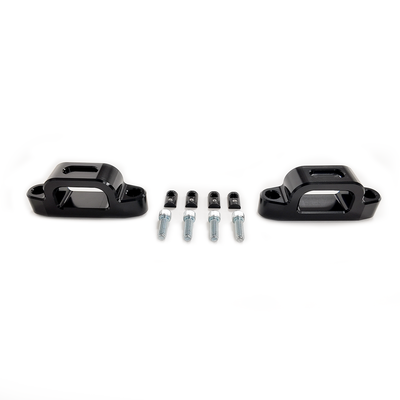 Billet Roof Rack Tie Down Kit For Victory 4x4, Prinsu, Cali Raised LED Roof Rack