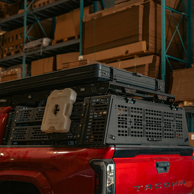 Overland Bed Rack Rear Hatch With Gas Struts for 2005+ Toyota Tacoma