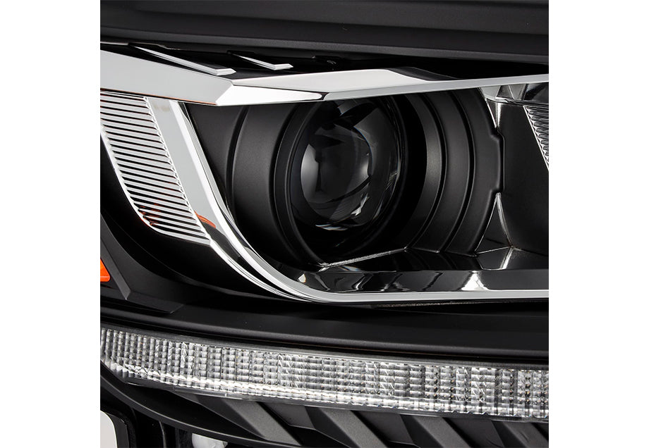 19-21 Ford Ranger LUXX-Series LED Projector Headlights Black