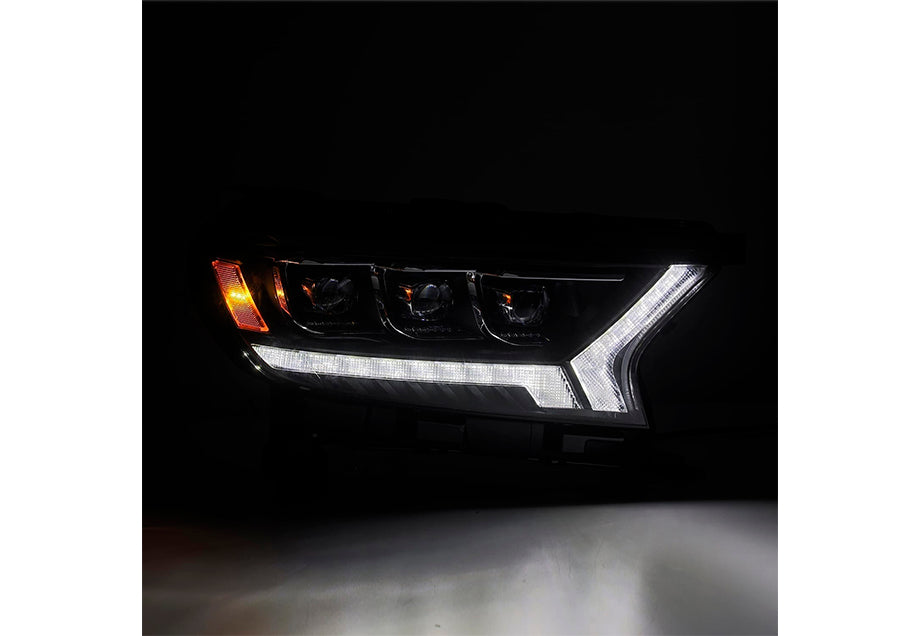 19-21 Ford Ranger NOVA-Series LED Projector Headlights Alpha-Black