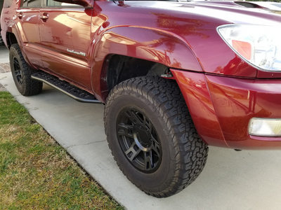 Step Edition Bolt On Rock Sliders For 2003-2009 Toyota 4Runner