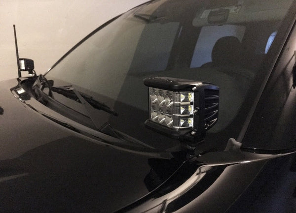 2014-2021 Toyota Tundra Low Profile Ditch Light Brackets Kit