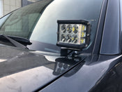 Low Profile LED Ditch Light Brackets Kit For 2005-2015 Toyota Tacoma